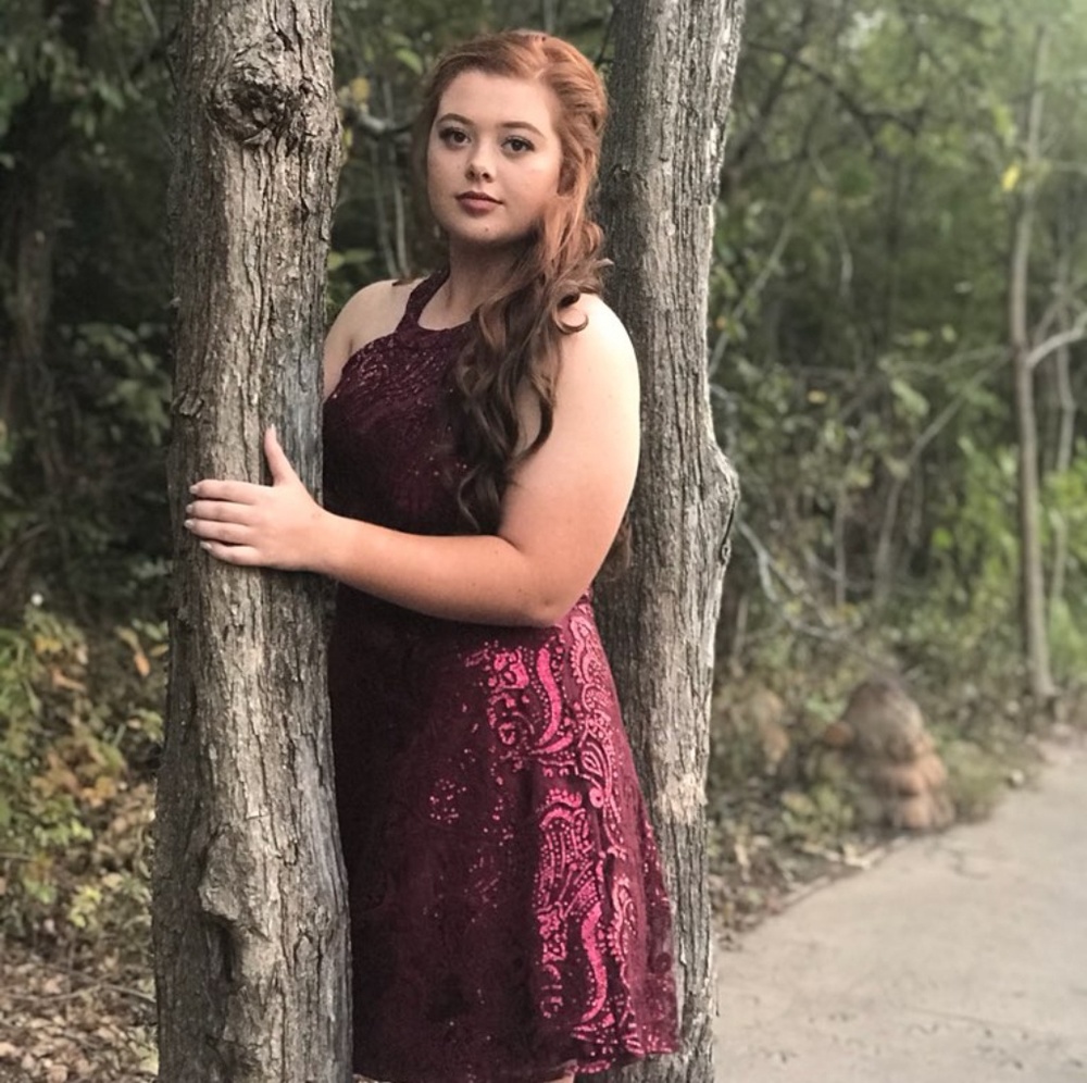 Cocktail dress size 15 $100